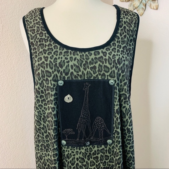 Nina Piccalino Vintage Animal Print Giraffe Print - Picture 8 of 16